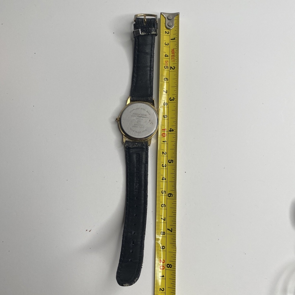 Vintage Prestige‎ by Waltham Diamond quartz watch XPPOO4 SR626SW Untested - Picture 11 of 12